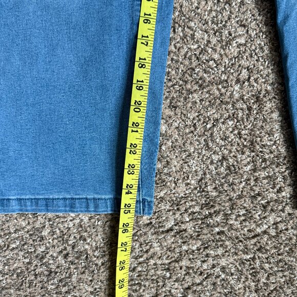 EVALESS Baggy Barrel High Waisted Wide Leg Boyfriend Denim Ankle Jeans, Size 8 - Picture 8 of 12